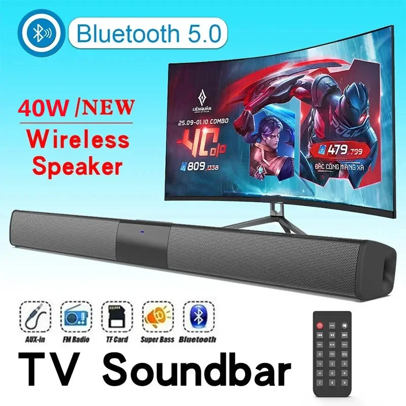 Home Theater Sound System Bluetooth Speaker Computer Speakers for TV Soundbar Box Subwoofer Radio Music Center Boom Box Column